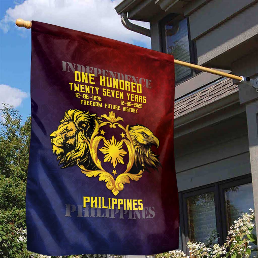 Philippines 127th Independence Day Garden Flag Special Style