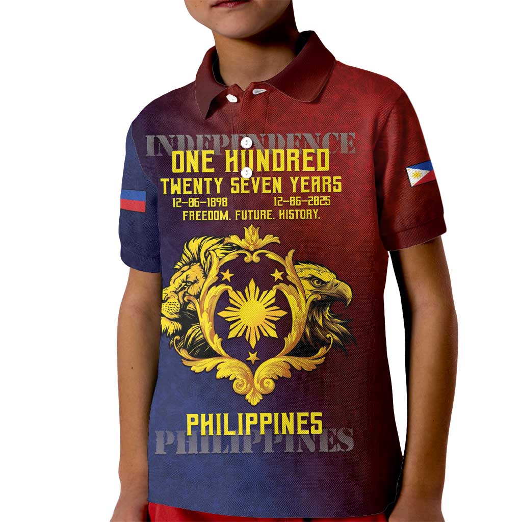 Philippines 127th Independence Day Kid Polo Shirt Special Style