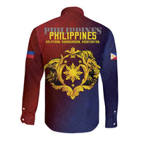 Philippines 127th Independence Day Long Sleeve Button Shirt Special Style