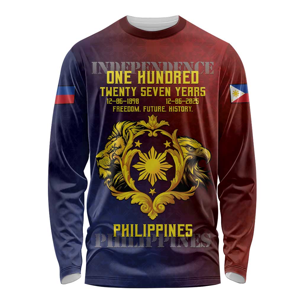 Philippines 127th Independence Day Long Sleeve Shirt Special Style
