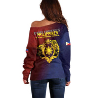 Philippines 127th Independence Day Off Shoulder Sweater Special Style