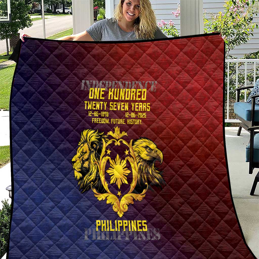 Philippines 127th Independence Day Quilt Special Style