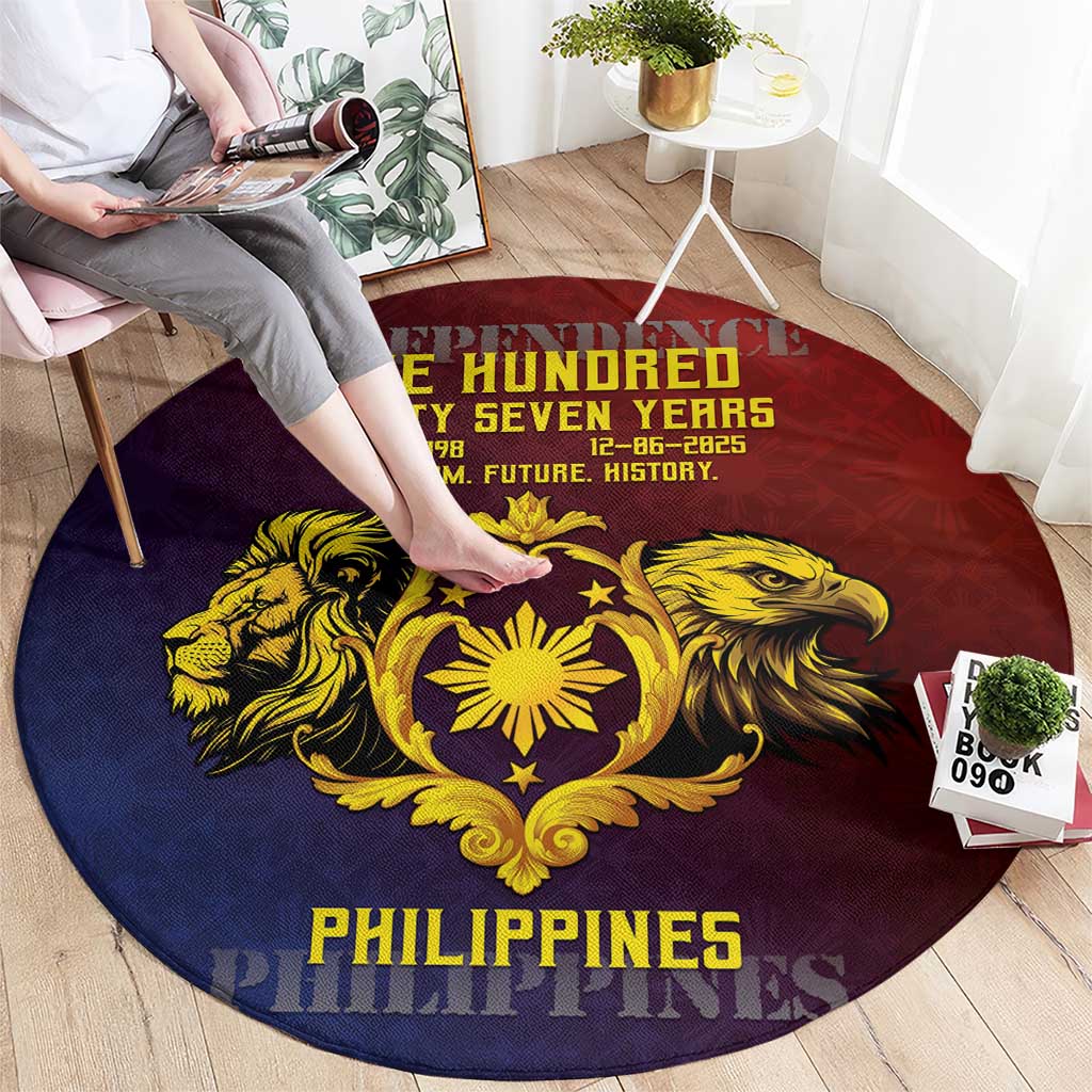 Philippines 127th Independence Day Round Carpet Special Style