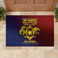 Philippines 127th Independence Day Rubber Doormat Special Style