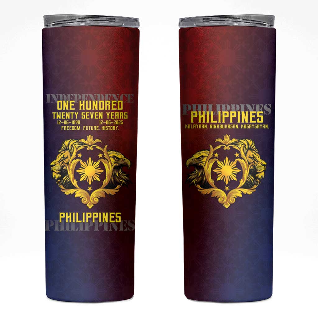 Philippines 127th Independence Day Skinny Tumbler Special Style