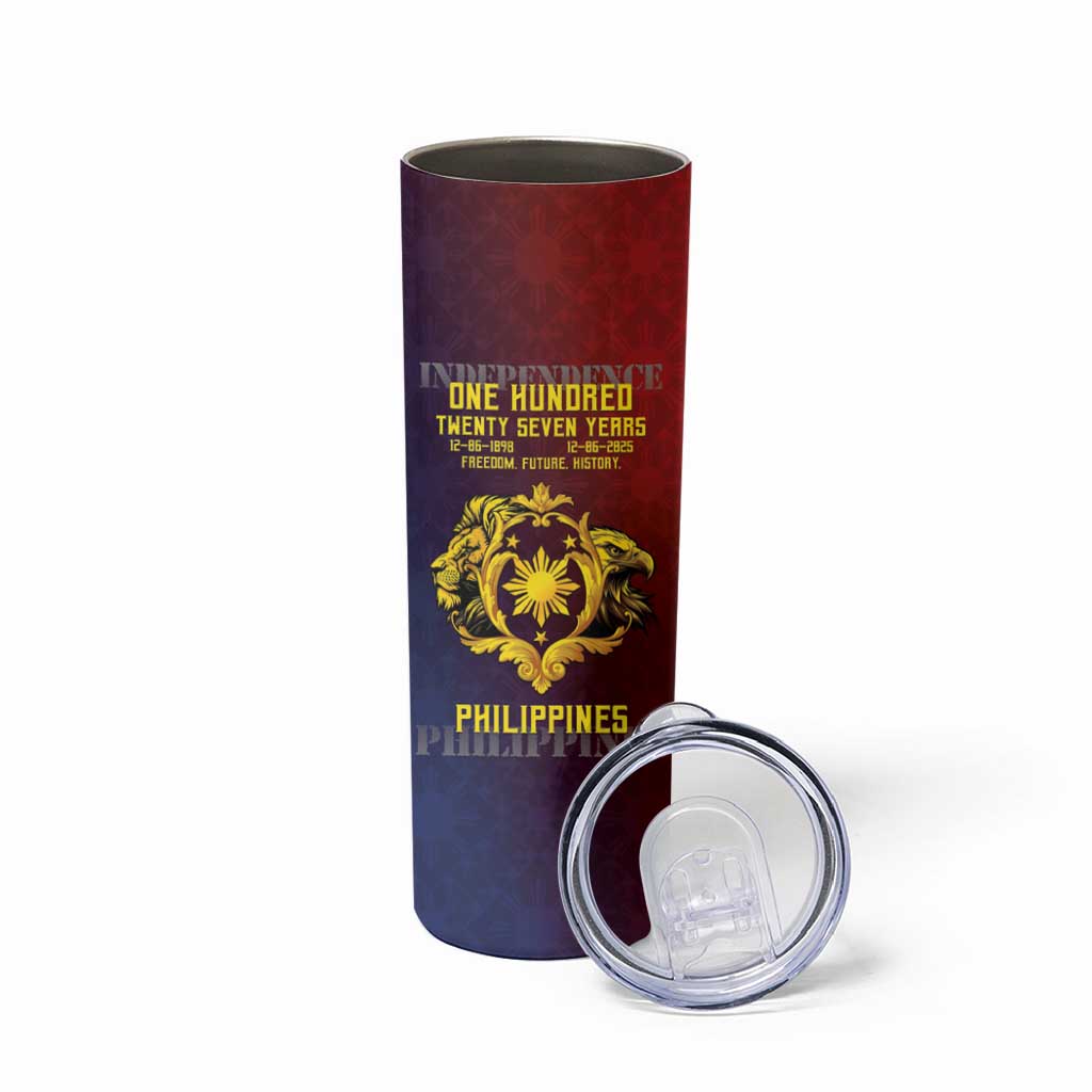 Philippines 127th Independence Day Skinny Tumbler Special Style