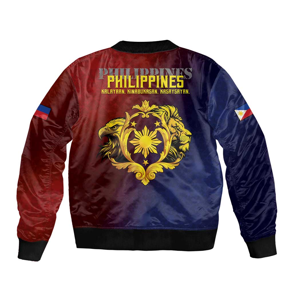 Philippines 127th Independence Day Sleeve Zip Bomber Jacket Special Style