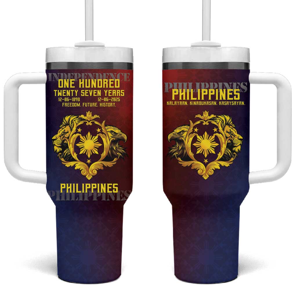 Philippines 127th Independence Day Tumbler With Handle Special Style