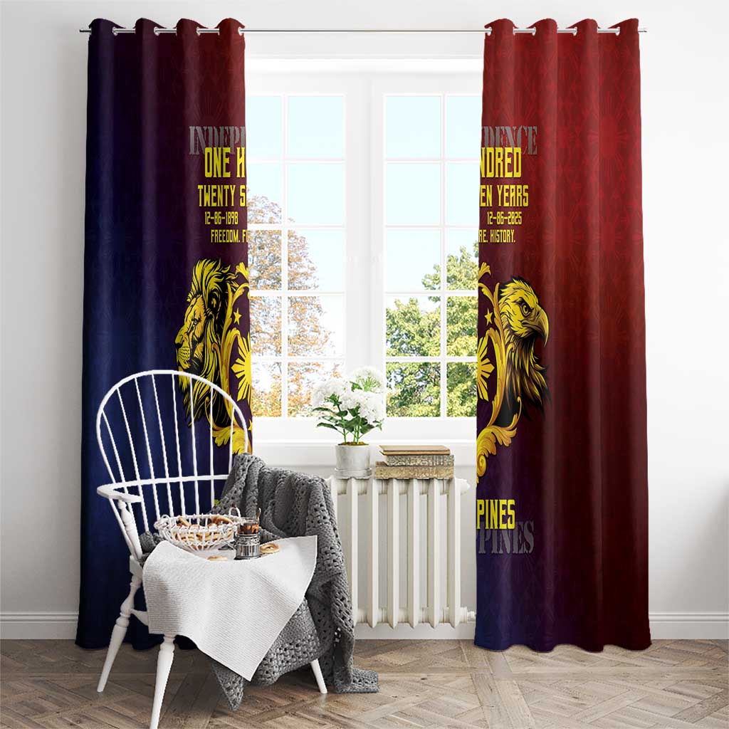 Philippines 127th Independence Day Window Curtain Special Style