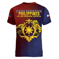 Philippines 127th Independence Day Women V-Neck T-Shirt Special Style