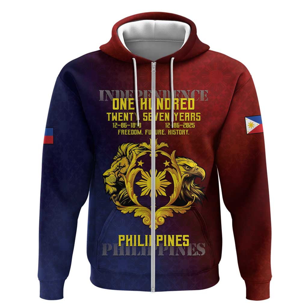 Philippines 127th Independence Day Zip Hoodie Special Style