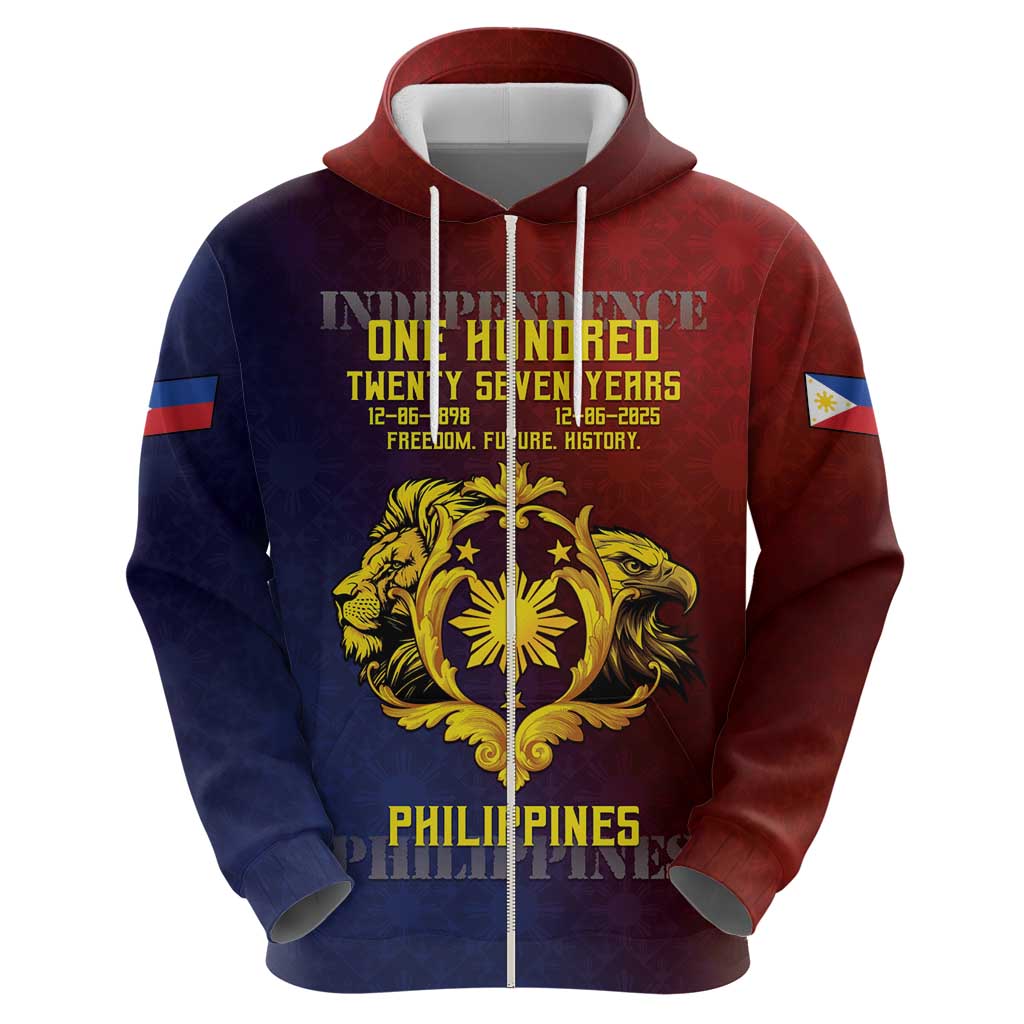 Philippines 127th Independence Day Zip Hoodie Special Style