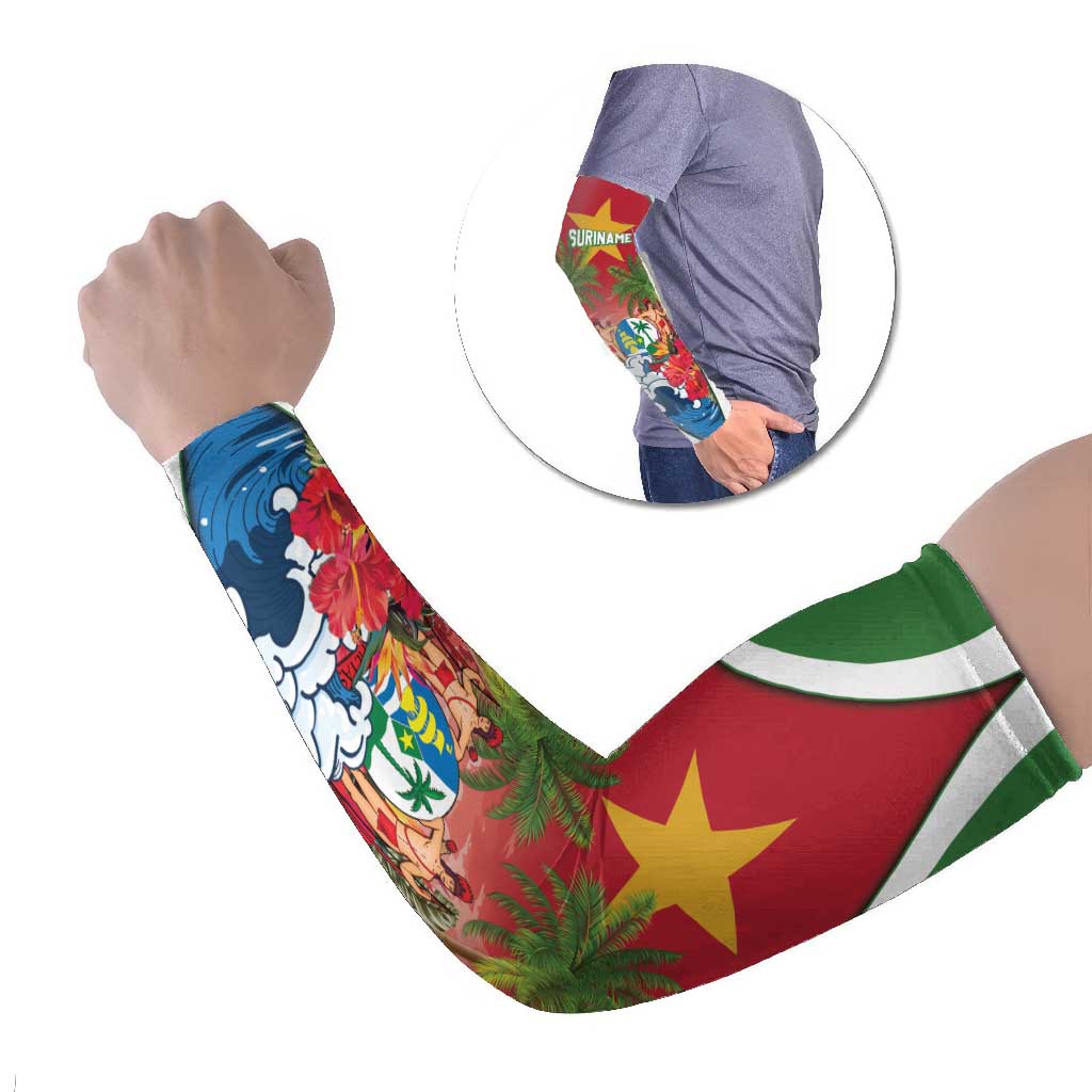 Suriname Ketikoti Arm Sleeves Happy Emancipation Day - Wonder Print Shop