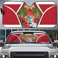 Suriname Ketikoti Auto Sun Shade Happy Emancipation Day - Wonder Print Shop