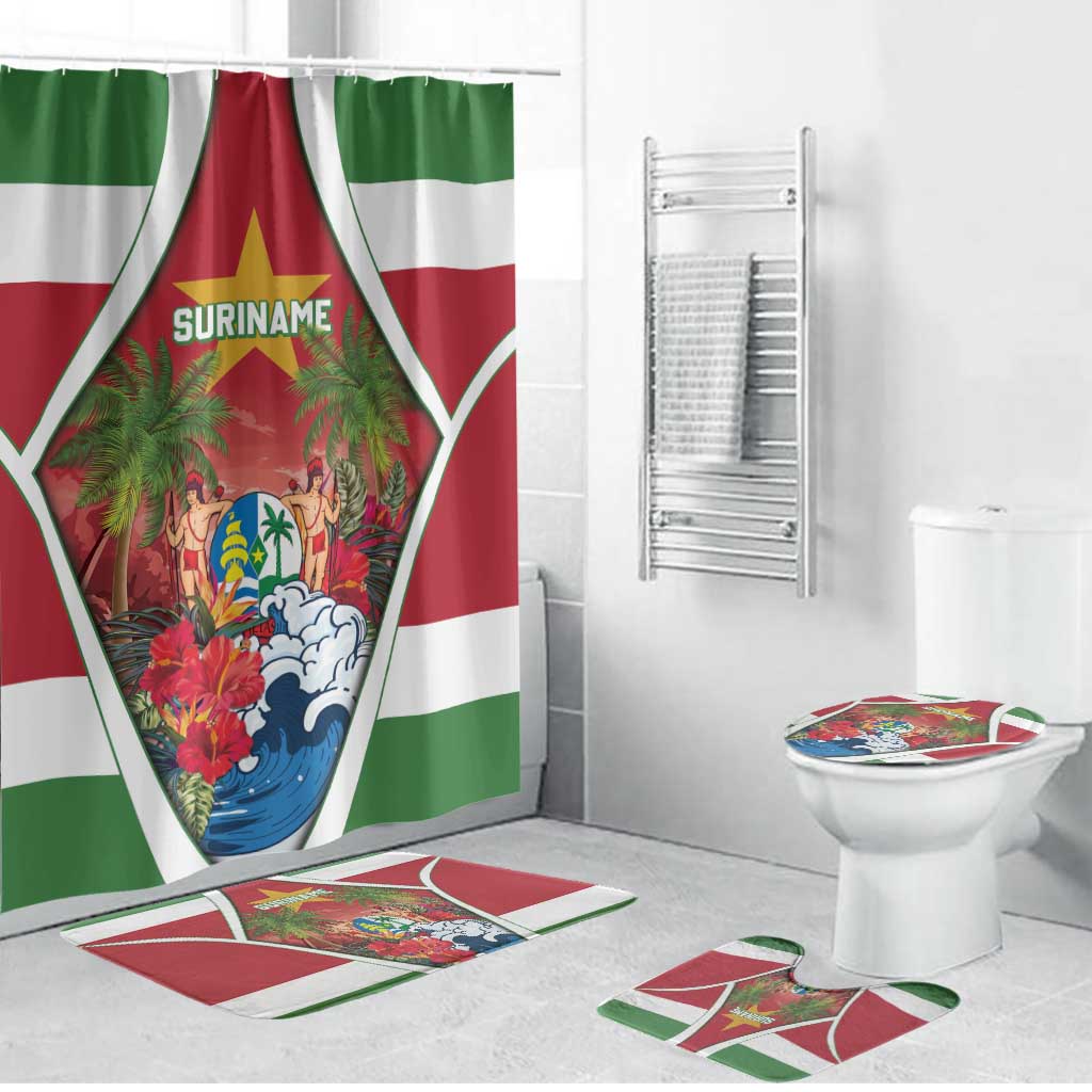 Suriname Ketikoti Bathroom Set Happy Emancipation Day - Wonder Print Shop