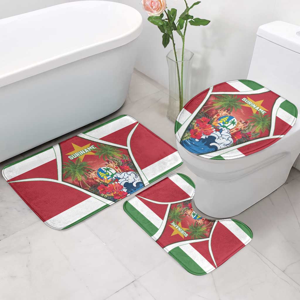Suriname Ketikoti Bathroom Set Happy Emancipation Day - Wonder Print Shop