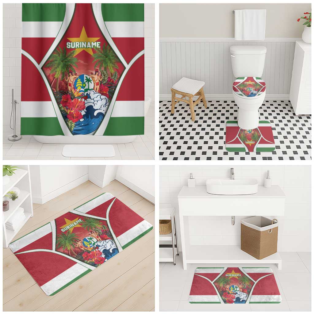 Suriname Ketikoti Bathroom Set Happy Emancipation Day - Wonder Print Shop