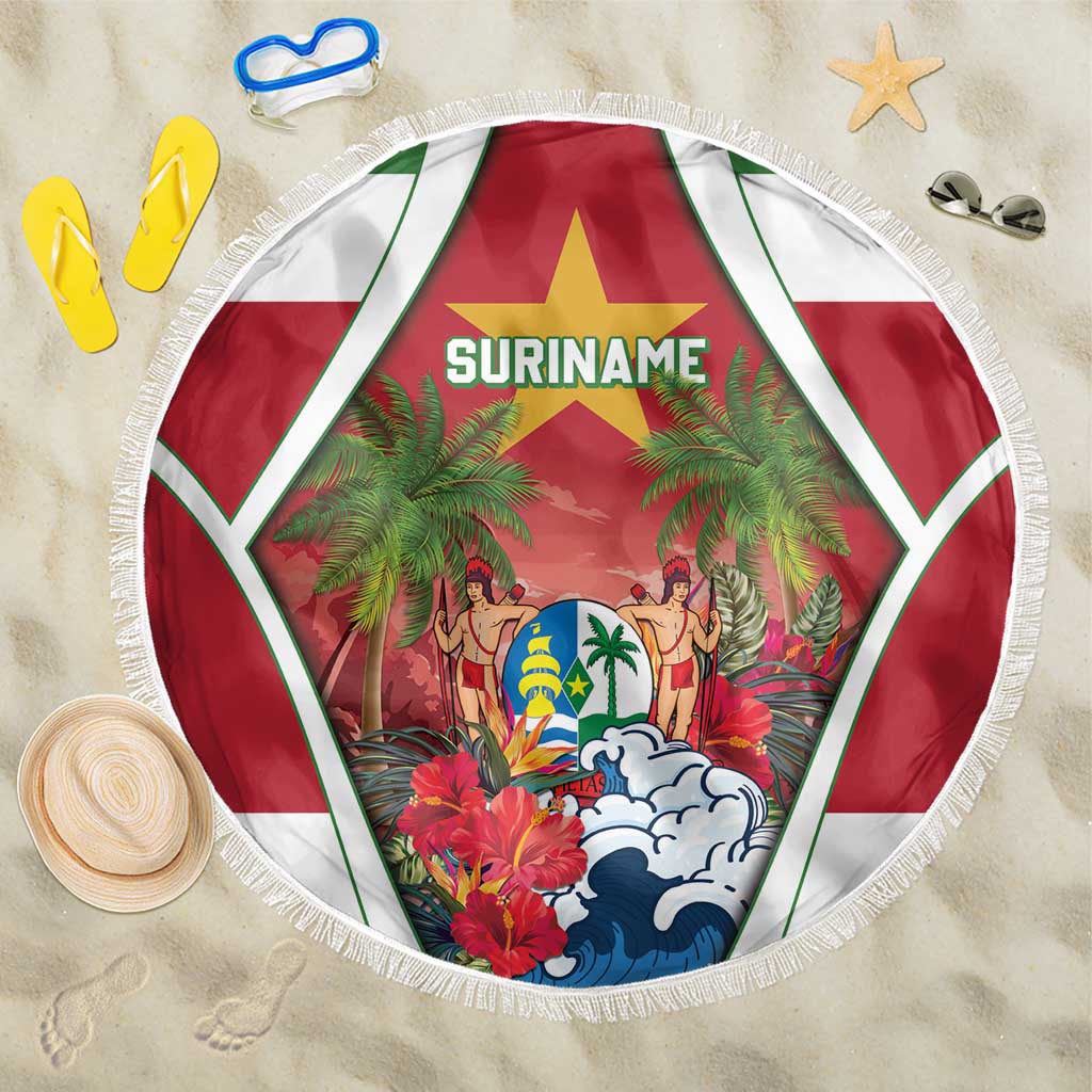 Suriname Ketikoti Beach Blanket Happy Emancipation Day - Wonder Print Shop