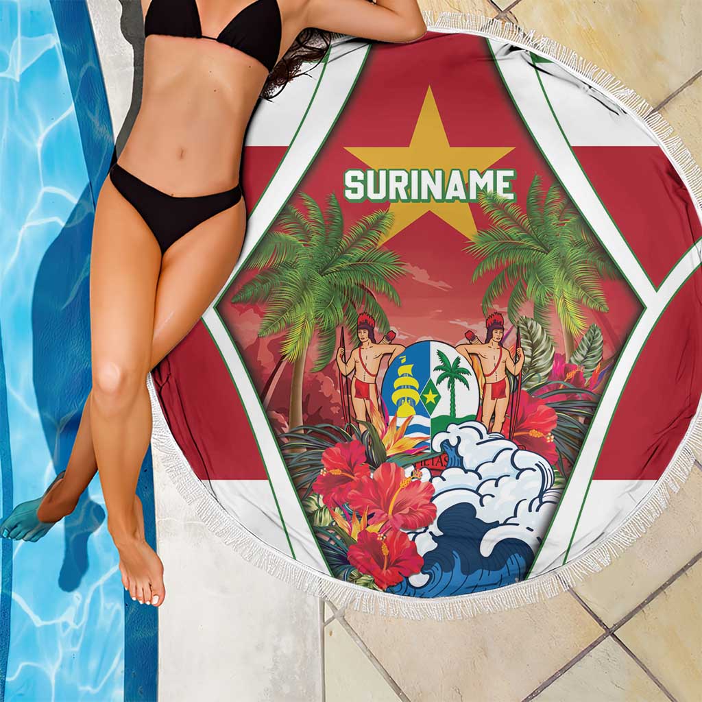 Suriname Ketikoti Beach Blanket Happy Emancipation Day - Wonder Print Shop