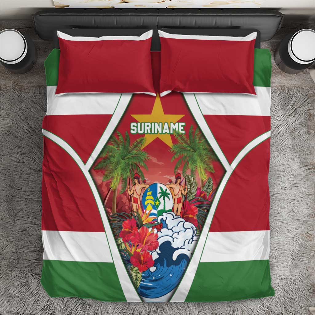 Suriname Ketikoti Bedding Set Happy Emancipation Day - Wonder Print Shop