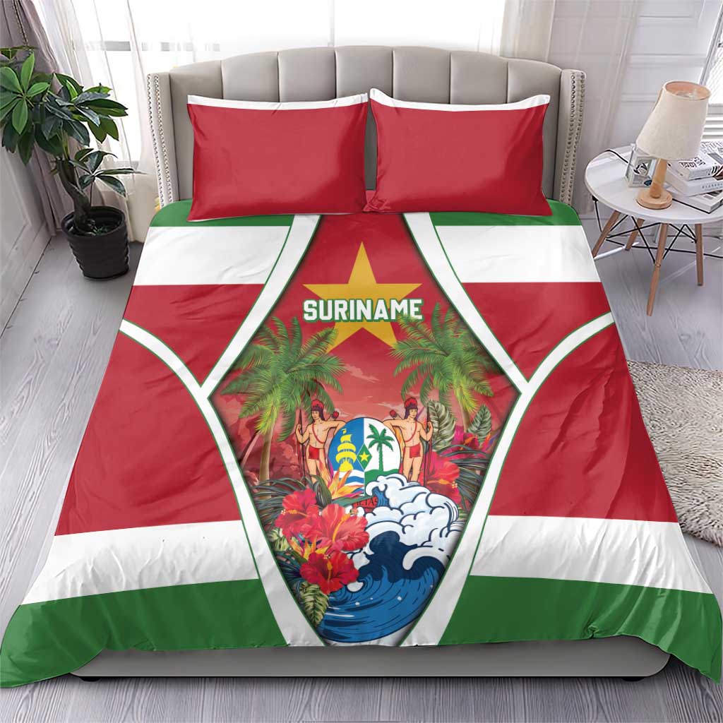 Suriname Ketikoti Bedding Set Happy Emancipation Day - Wonder Print Shop