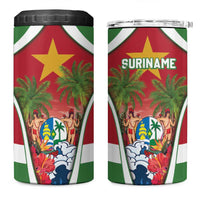 Suriname Ketikoti 4 in 1 Can Cooler Tumbler Happy Emancipation Day - Wonder Print Shop