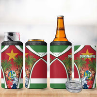 Suriname Ketikoti 4 in 1 Can Cooler Tumbler Happy Emancipation Day - Wonder Print Shop