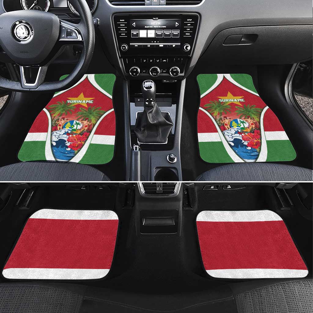Suriname Ketikoti Car Mats Happy Emancipation Day - Wonder Print Shop