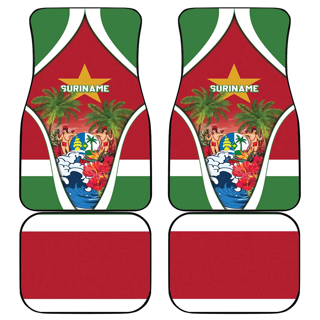 Suriname Ketikoti Car Mats Happy Emancipation Day - Wonder Print Shop