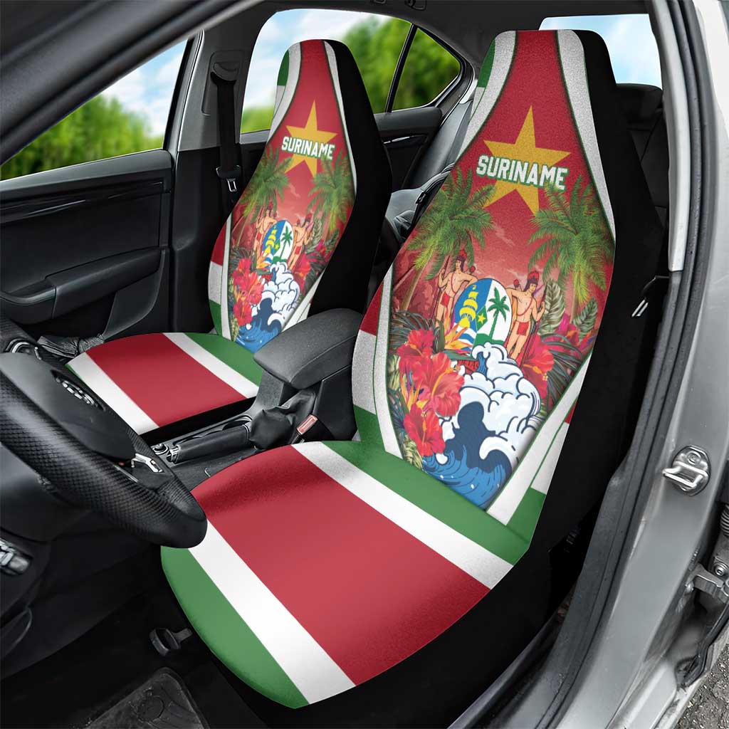 Suriname Ketikoti Car Seat Cover Happy Emancipation Day - Wonder Print Shop