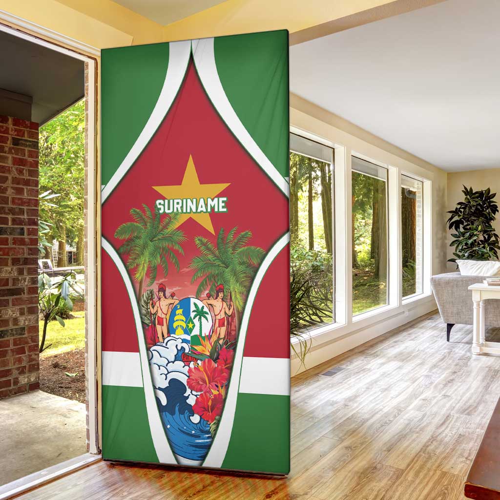 Suriname Ketikoti Door Cover Happy Emancipation Day - Wonder Print Shop