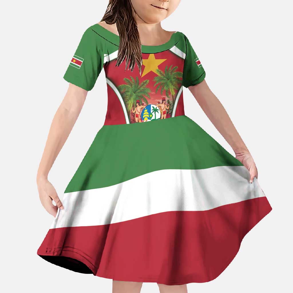 Suriname Ketikoti Family Matching Mermaid Dress and Hawaiian Shirt Happy Emancipation Day - Wonder Print Shop