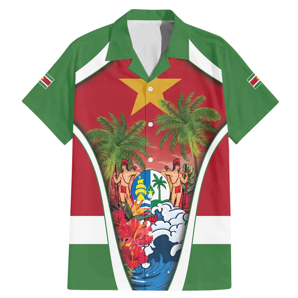 Suriname Ketikoti Family Matching Mermaid Dress and Hawaiian Shirt Happy Emancipation Day - Wonder Print Shop