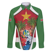 Suriname Ketikoti Family Matching Mermaid Dress and Hawaiian Shirt Happy Emancipation Day - Wonder Print Shop