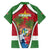 Suriname Ketikoti Family Matching Off Shoulder Short Dress and Hawaiian Shirt Happy Emancipation Day - Wonder Print Shop