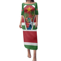 Suriname Ketikoti Family Matching Puletasi and Hawaiian Shirt Happy Emancipation Day - Wonder Print Shop