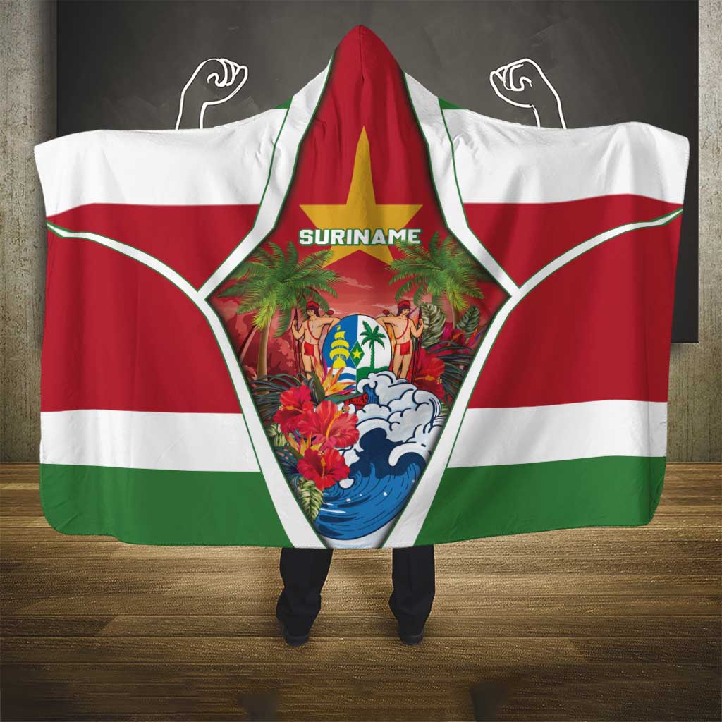 Suriname Ketikoti Hooded Blanket Happy Emancipation Day - Wonder Print Shop