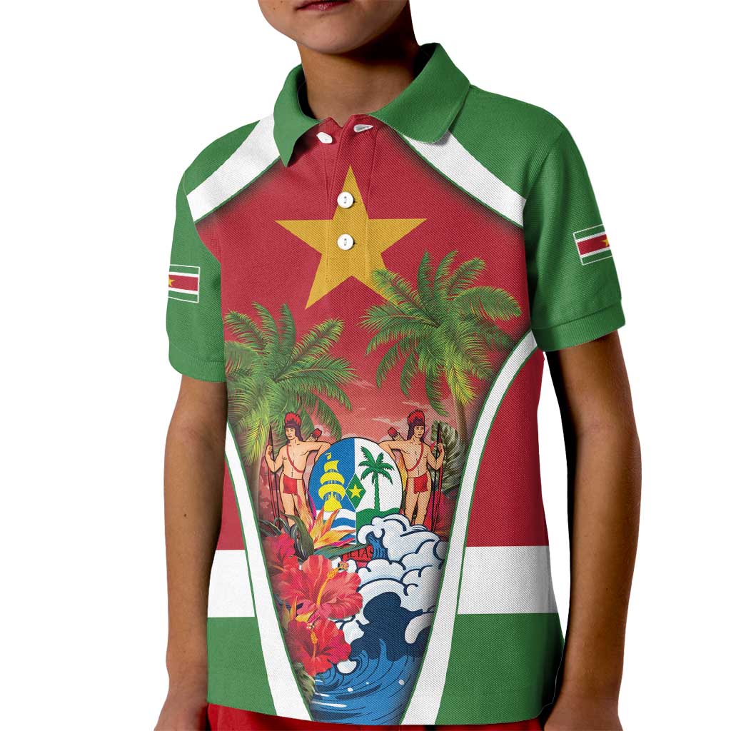 Suriname Ketikoti Kid Polo Shirt Happy Emancipation Day - Wonder Print Shop