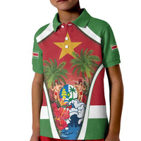 Suriname Ketikoti Kid Polo Shirt Happy Emancipation Day - Wonder Print Shop