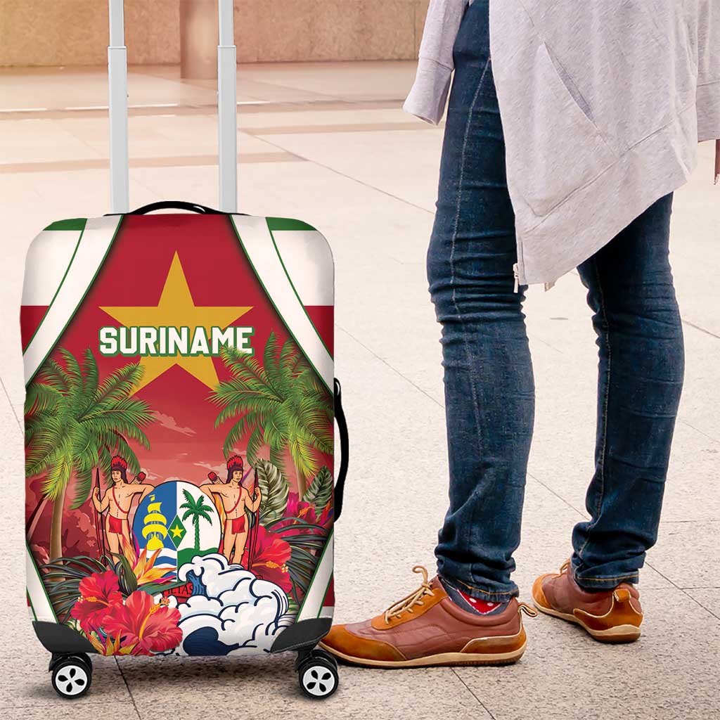 Suriname Ketikoti Luggage Cover Happy Emancipation Day - Wonder Print Shop