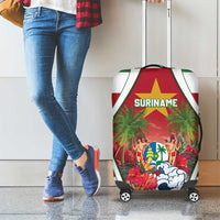 Suriname Ketikoti Luggage Cover Happy Emancipation Day - Wonder Print Shop