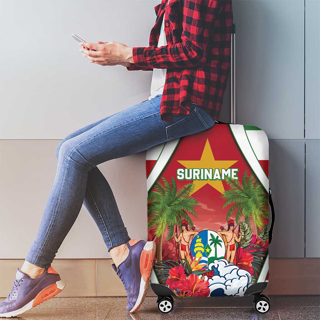 Suriname Ketikoti Luggage Cover Happy Emancipation Day - Wonder Print Shop