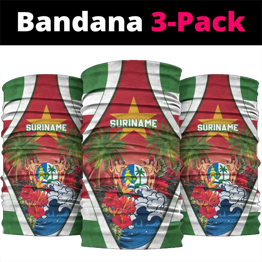 Suriname Ketikoti Neck Gaiter Happy Emancipation Day - Wonder Print Shop
