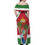 Suriname Ketikoti Off Shoulder Maxi Dress Happy Emancipation Day - Wonder Print Shop