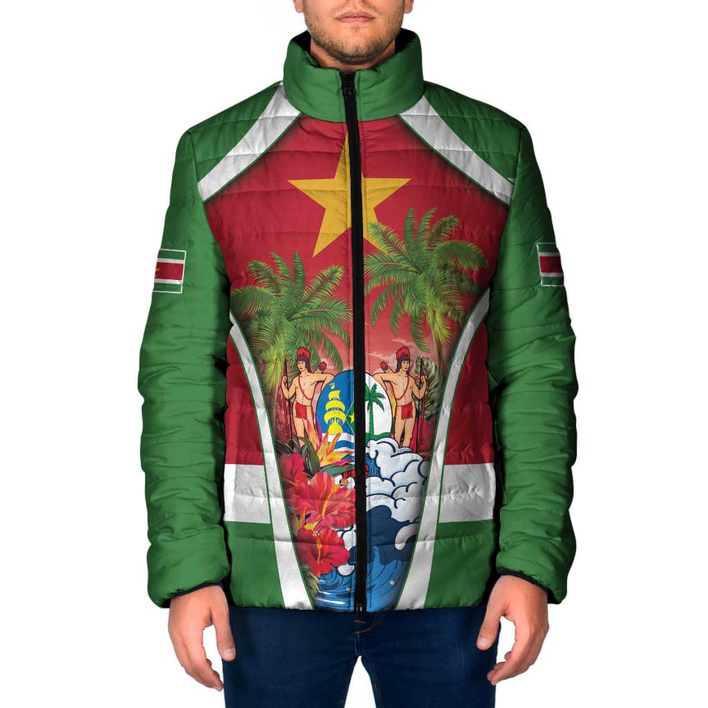 Suriname Ketikoti Padded Jacket Happy Emancipation Day - Wonder Print Shop