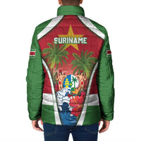 Suriname Ketikoti Padded Jacket Happy Emancipation Day - Wonder Print Shop