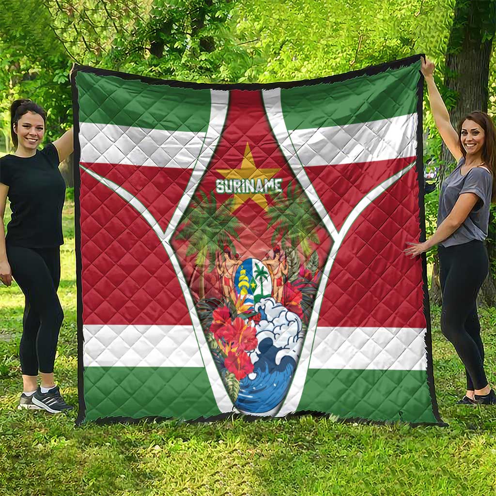 Suriname Ketikoti Quilt Happy Emancipation Day - Wonder Print Shop