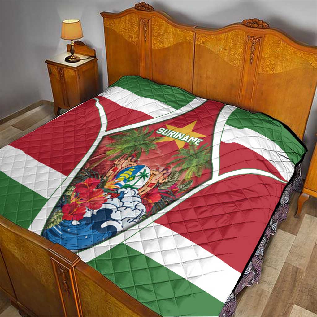 Suriname Ketikoti Quilt Happy Emancipation Day - Wonder Print Shop