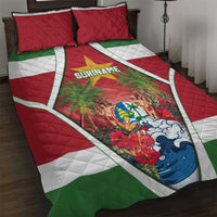 Suriname Ketikoti Quilt Bed Set Happy Emancipation Day - Wonder Print Shop
