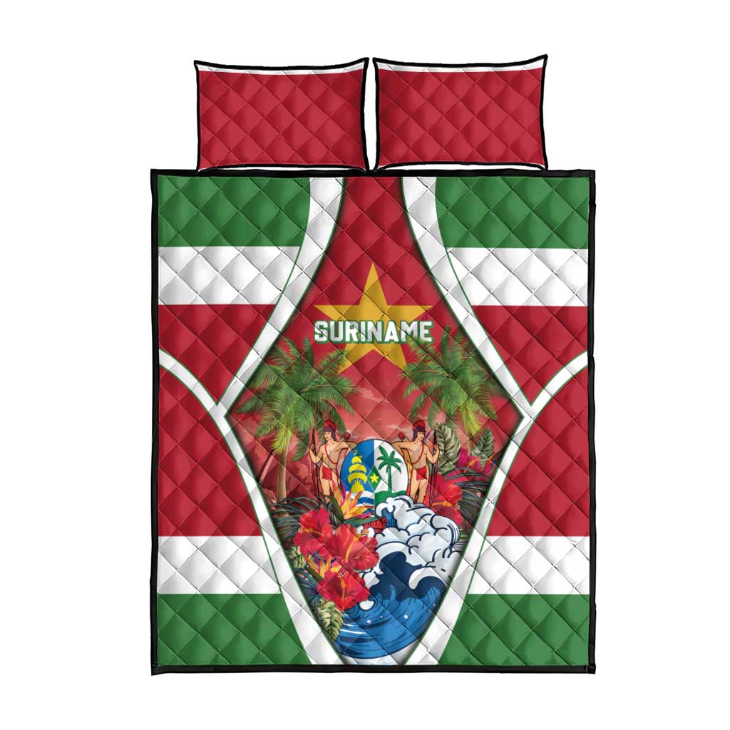 Suriname Ketikoti Quilt Bed Set Happy Emancipation Day - Wonder Print Shop